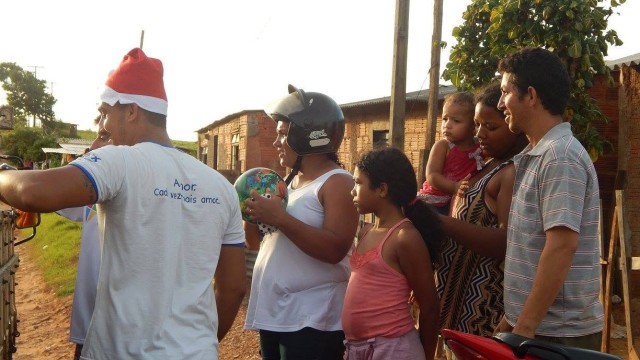 Um Natal que percorreu a comunidade