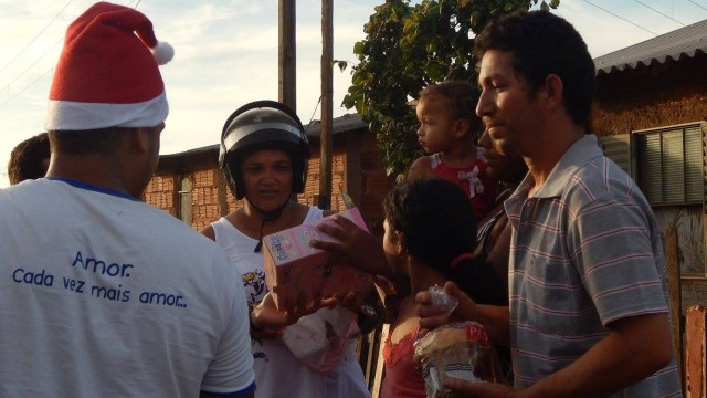 Um Natal que percorreu a comunidade