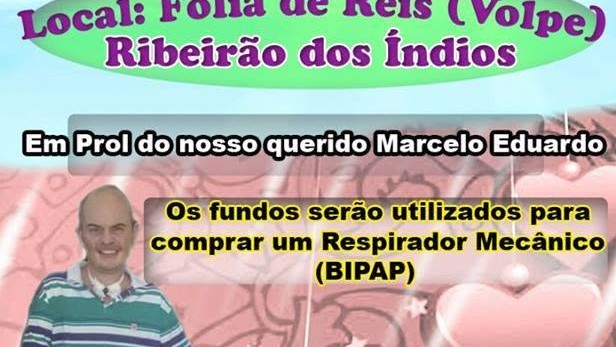 Uma festa em apoio ao amigo Marcelo