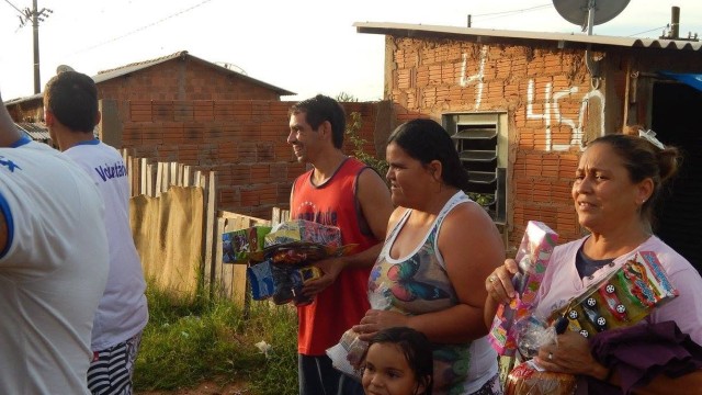Um Natal que percorreu a comunidade