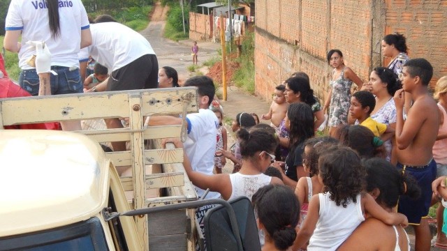 Um Natal que percorreu a comunidade
