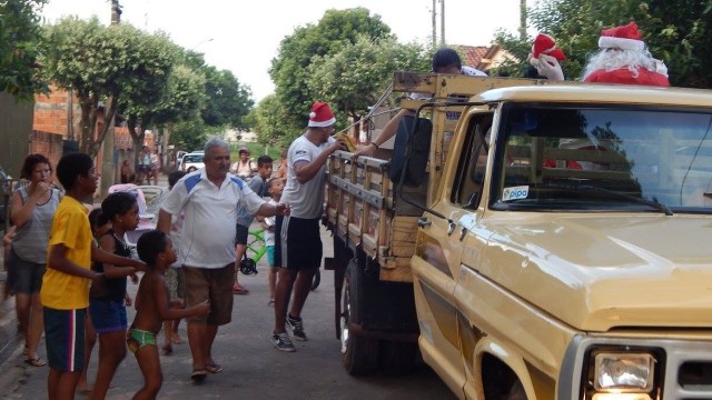 Um Natal que percorreu a comunidade