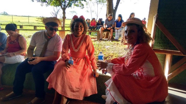 Uma festa em apoio ao amigo Marcelo