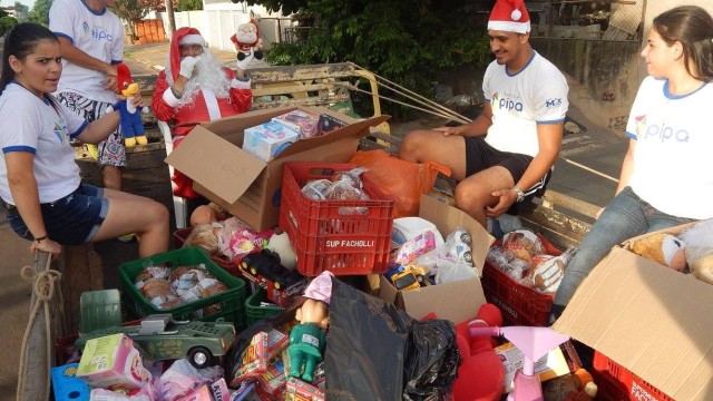 Um Natal que percorreu a comunidade