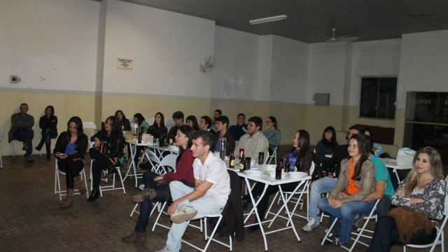 Uma confraternização para celebrar a nossa caminhada