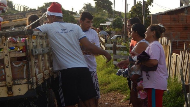 Um Natal que percorreu a comunidade