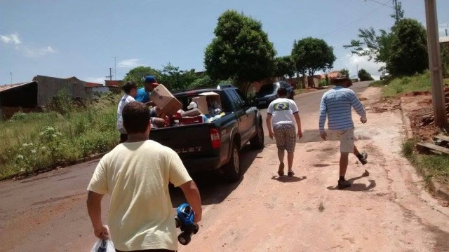 Um Natal que percorreu a comunidade
