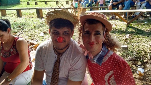 Uma festa em apoio ao amigo Marcelo