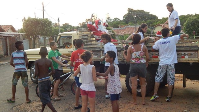 Um Natal que percorreu a comunidade