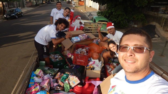 Um Natal que percorreu a comunidade