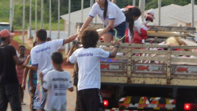 Um Natal que percorreu a comunidade
