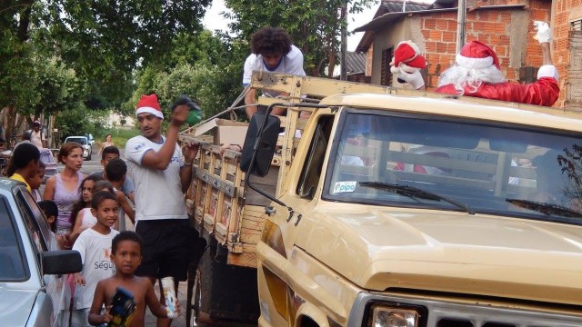 Um Natal que percorreu a comunidade