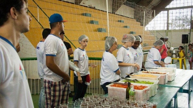 A 2ª Ceia de Natal para 600 pessoas