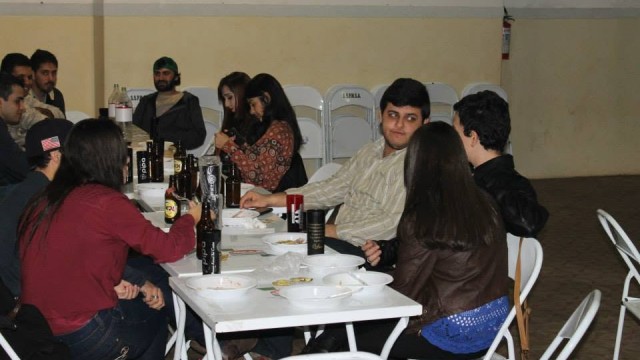 Uma confraternização para celebrar a nossa caminhada