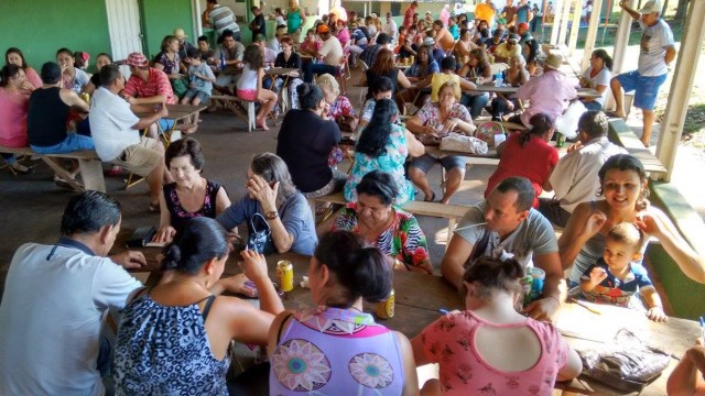 Uma festa em apoio ao amigo Marcelo