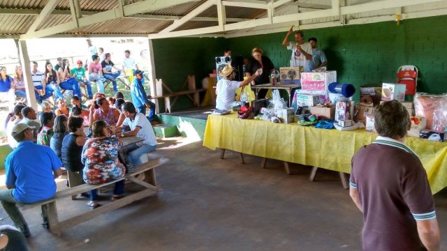 Uma festa em apoio ao amigo Marcelo