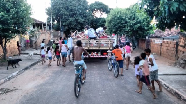 Um Natal que percorreu a comunidade