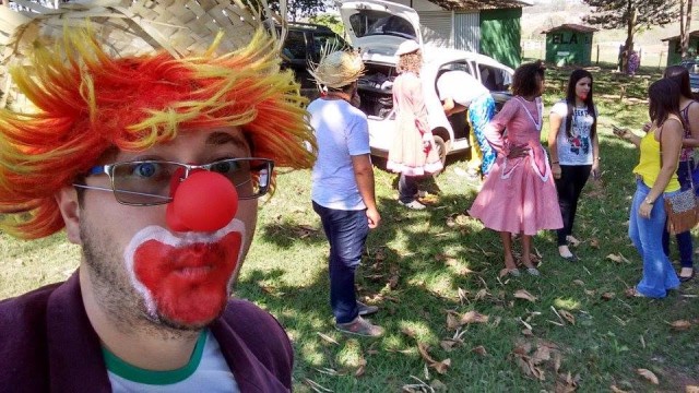 Uma festa em apoio ao amigo Marcelo