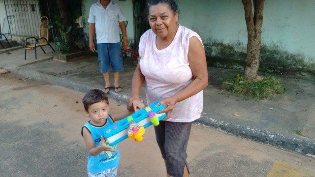 Um Natal que percorreu a comunidade