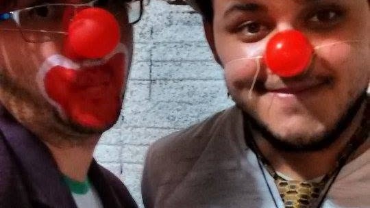 Uma festa em apoio ao amigo Marcelo