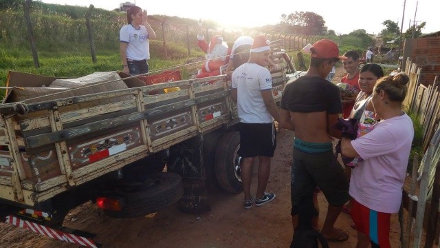Um Natal que percorreu a comunidade