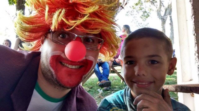 Uma festa em apoio ao amigo Marcelo