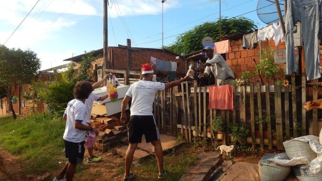 Um Natal que percorreu a comunidade