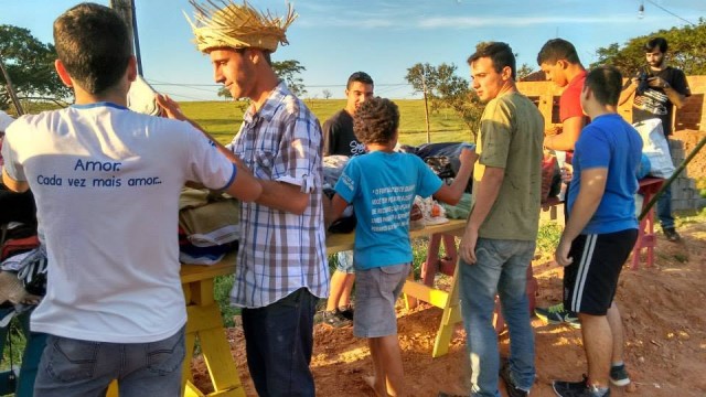 O primeiro Arraiá da Expedicionário