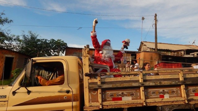 Um Natal que percorreu a comunidade