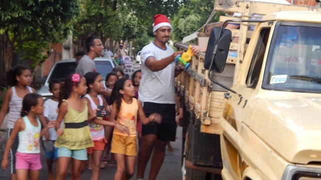 Um Natal que percorreu a comunidade