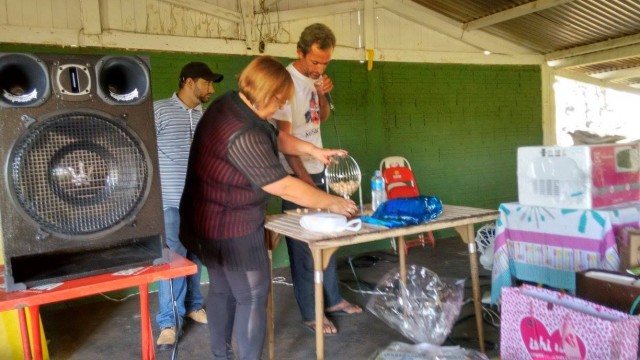 Uma festa em apoio ao amigo Marcelo