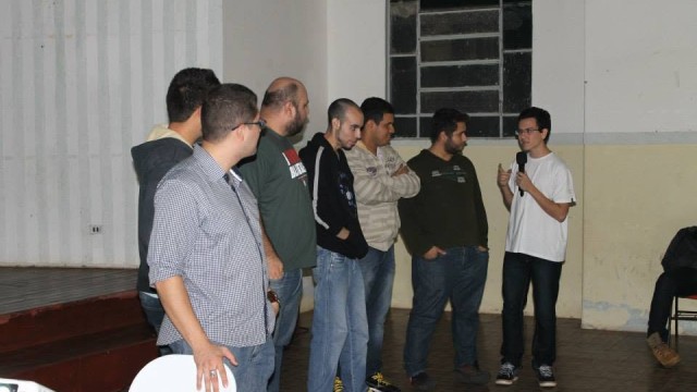 Uma confraternização para celebrar a nossa caminhada