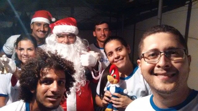 Um Natal que percorreu a comunidade
