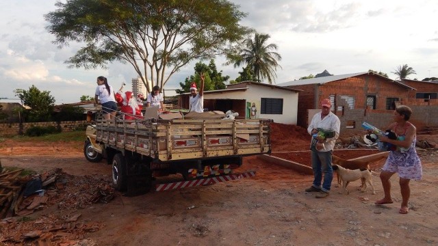 Um Natal que percorreu a comunidade