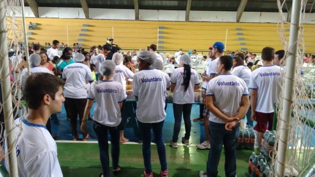 A 2ª Ceia de Natal para 600 pessoas