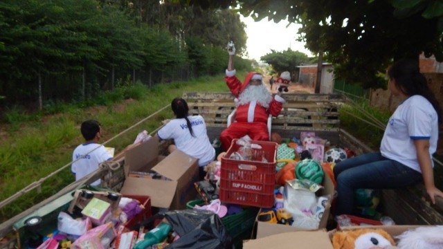 Um Natal que percorreu a comunidade
