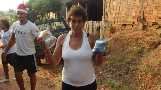 Um Natal que percorreu a comunidade