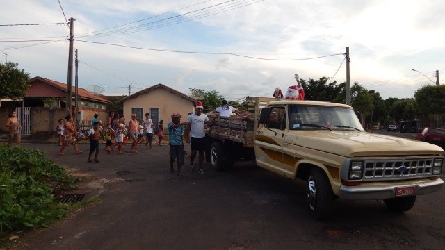 Um Natal que percorreu a comunidade