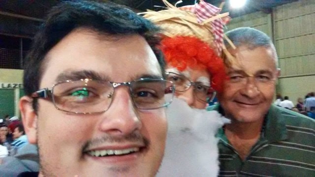 Família Pipa no Arraiá do Abrigo dos Idosos