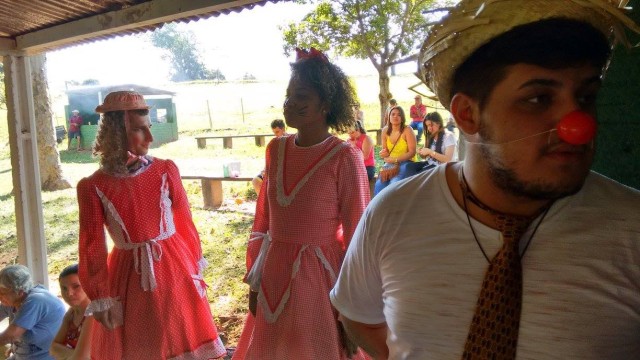Uma festa em apoio ao amigo Marcelo