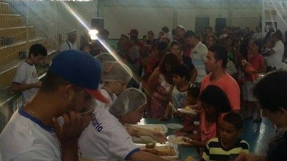 A 2ª Ceia de Natal para 600 pessoas