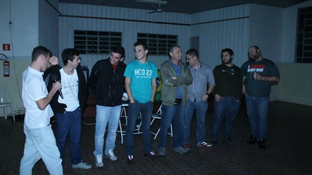 Uma confraternização para celebrar a nossa caminhada